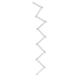 3Pcs Folding Ruler DIY Multi Angle Ruler Linear Measurement for Carpentry Tile Laying - Extra Image