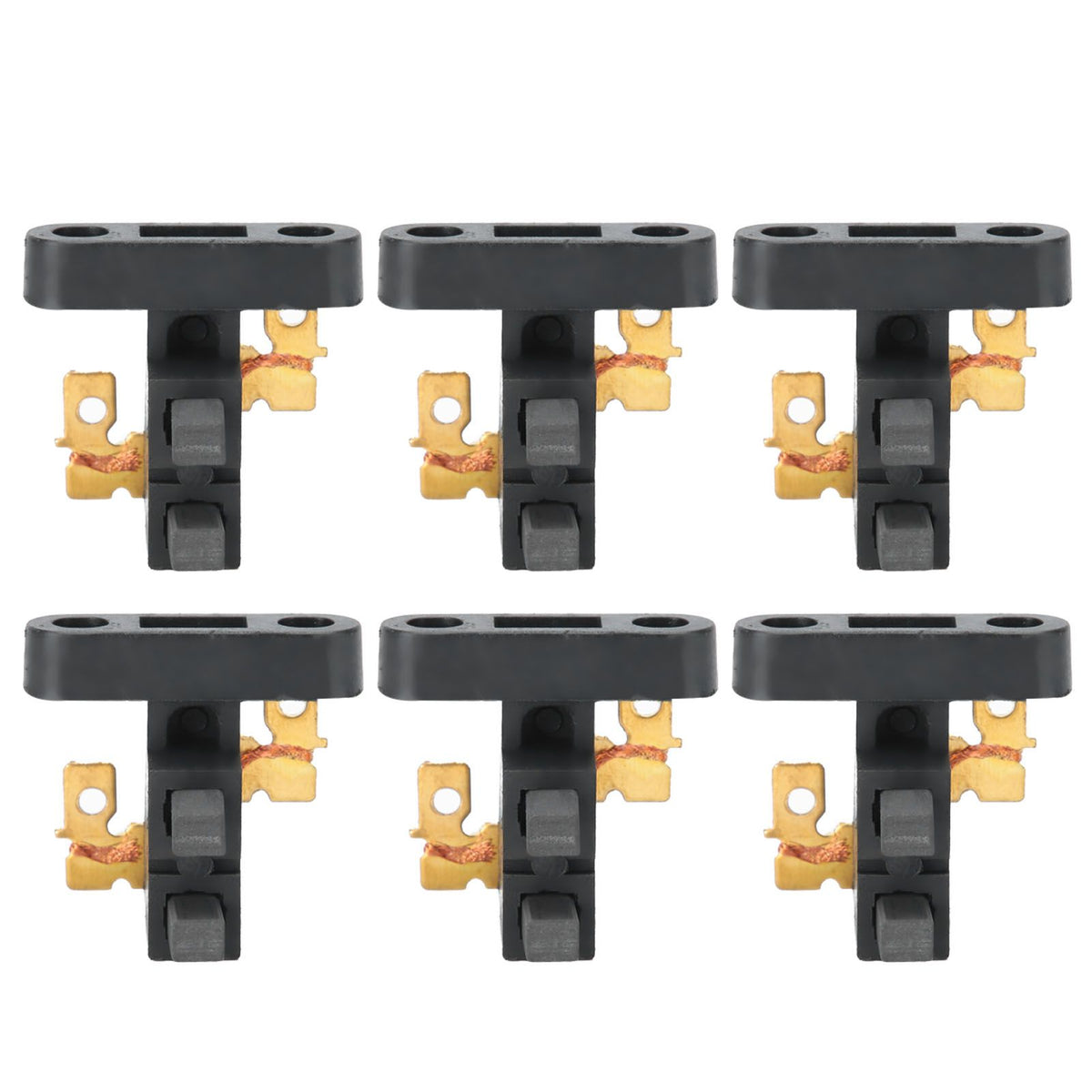 10PCS Carbon Brush Assembly Carbon Brush Holder Fit for 188F/190F/5-8KW Gasoline Generator