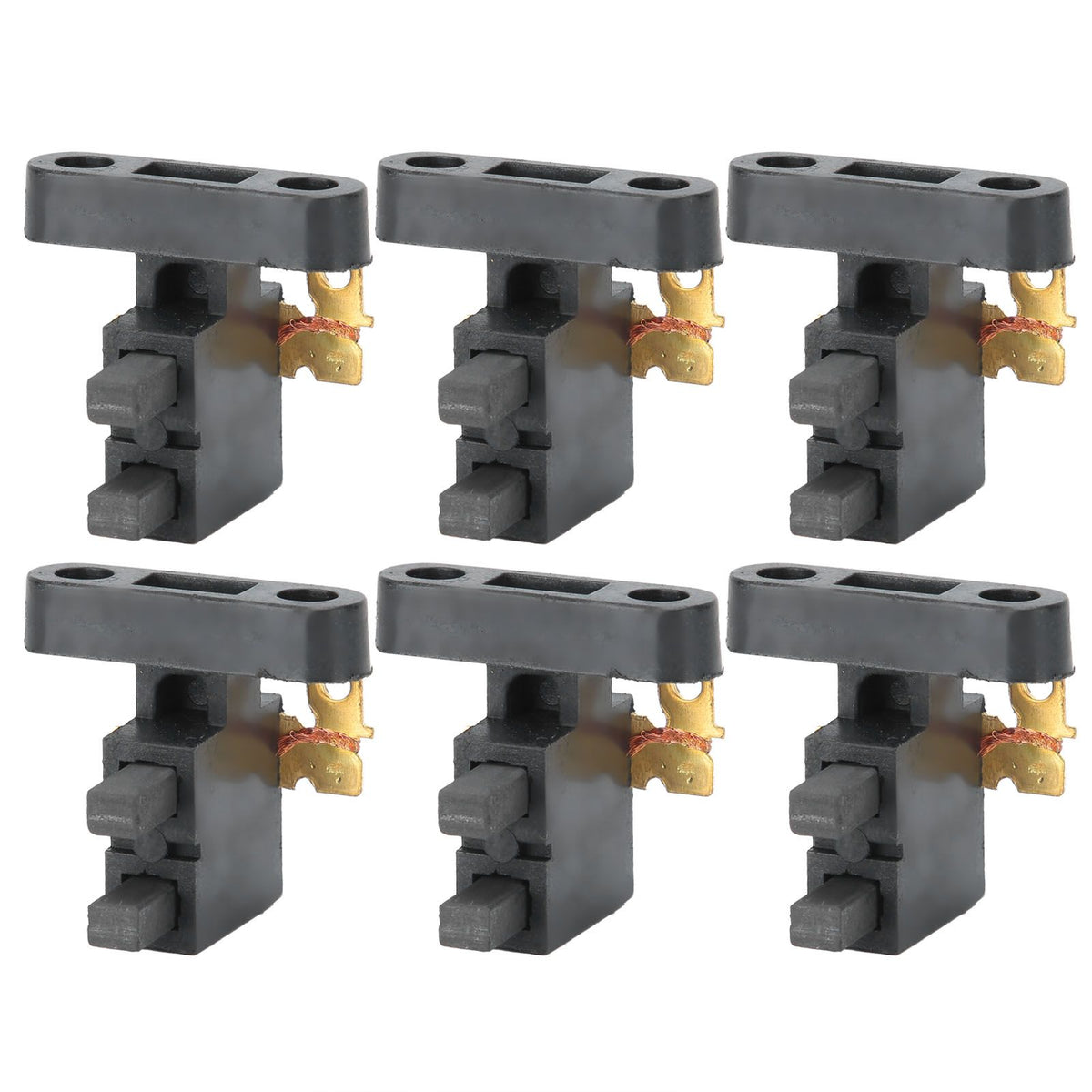 10PCS Carbon Brush Assembly Carbon Brush Holder Fit for 188F/190F/5-8KW Gasoline Generator