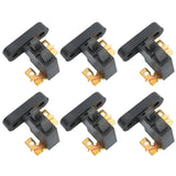 10PCS Carbon Brush Assembly Carbon Brush Holder Fit for 188F/190F/5-8KW Gasoline Generator - Close-Up Angle