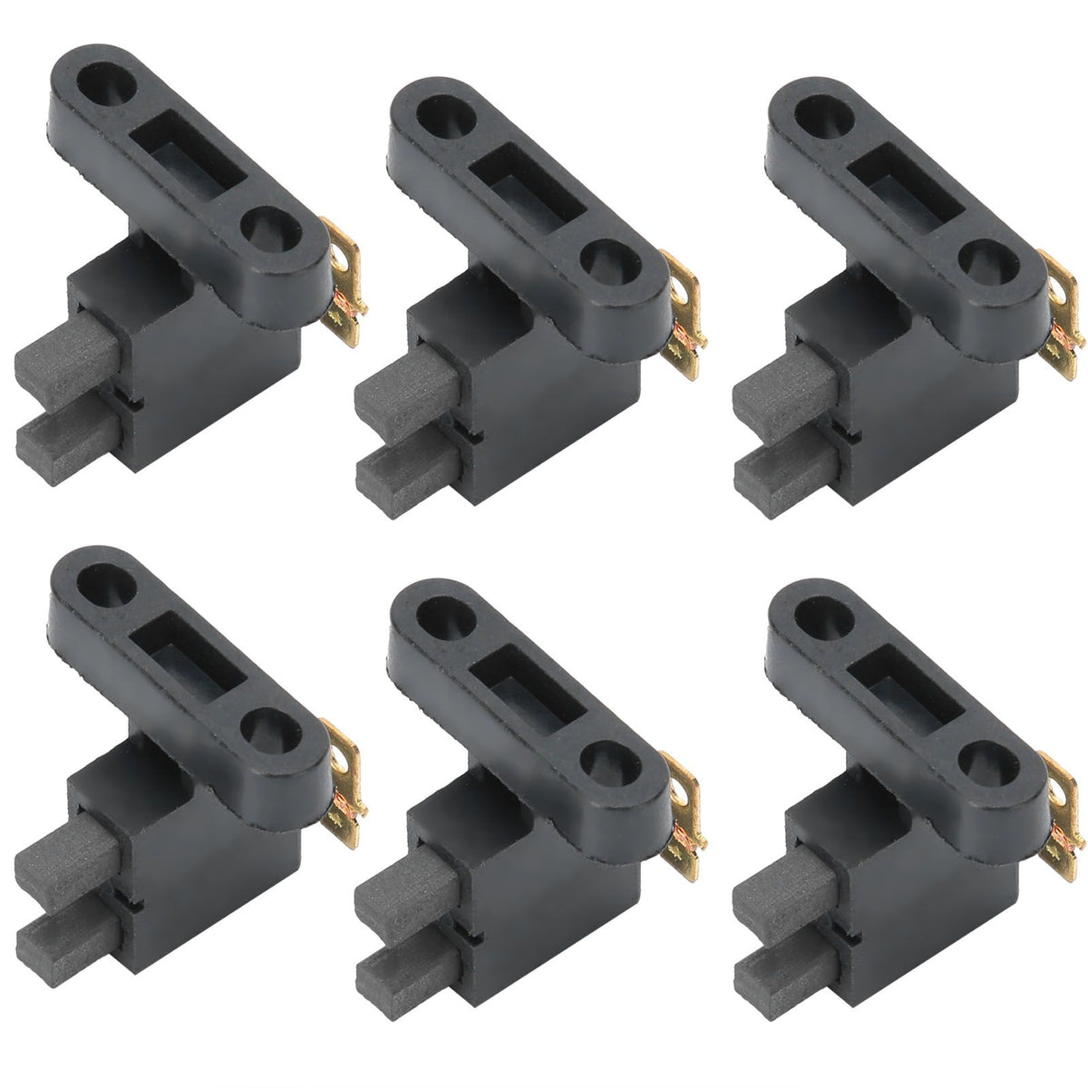 10PCS Carbon Brush Assembly Carbon Brush Holder Fit for 188F/190F/5-8KW Gasoline Generator