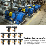 10PCS Carbon Brush Assembly Carbon Brush Holder Fit for 188F/190F/5-8KW Gasoline Generator