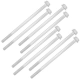 20pcs M6 x 120mm Hex Extended Motor Screw Hex Head Long Screw for Agriculture Household - Side View