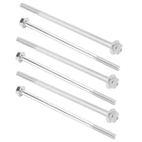 20pcs M6 x 120mm Hex Extended Motor Screw Hex Head Long Screw for Agriculture Household