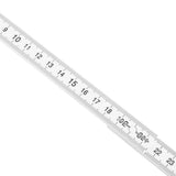 2Pcs 2m Folding Carpenters Ruler Lightweight Compact Measuring Stick Woodworking Tool - Extra Image