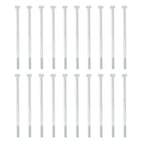 20Pcs Long Hex Bolt Flange Flat Head Screw Replacement M6x135 Generator Hardware Fittings