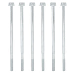 20Pcs Long Hex Bolt Flange Flat Head Screw Replacement M6x135 Generator Hardware Fittings