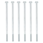 20Pcs Long Hex Bolt Flange Flat Head Screw Replacement M6x135 Generator Hardware Fittings