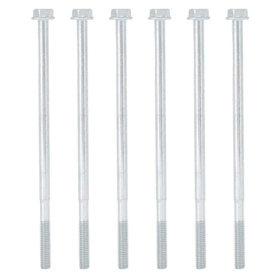 20Pcs Long Hex Bolt Flange Flat Head Screw Replacement M6x135 Generator Hardware Fittings
