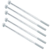 20Pcs Long Hex Bolt Flange Flat Head Screw Replacement M6x135 Generator Hardware Fittings