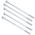 20Pcs Long Hex Bolt Flange Flat Head Screw Replacement M6x135 Generator Hardware Fittings