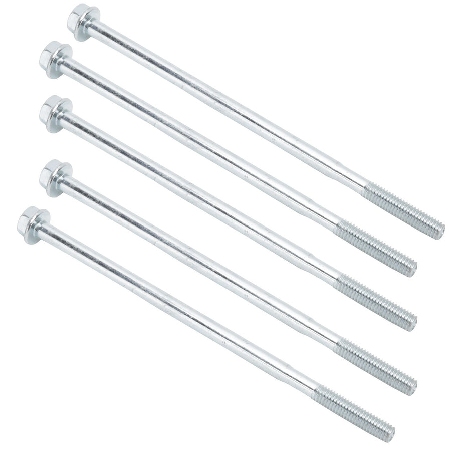20Pcs Long Hex Bolt Flange Flat Head Screw Replacement M6x135 Generator Hardware Fittings