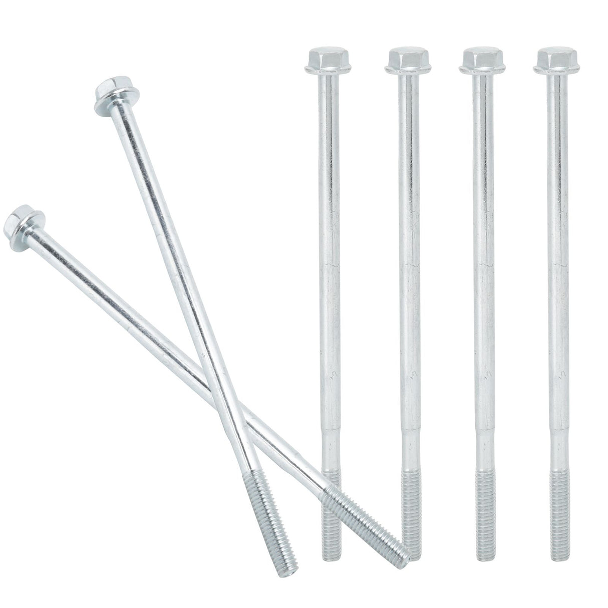 20Pcs Long Hex Bolt Flange Flat Head Screw Replacement M6x135 Generator Hardware Fittings