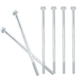 20Pcs Long Hex Bolt Flange Flat Head Screw Replacement M6x135 Generator Hardware Fittings