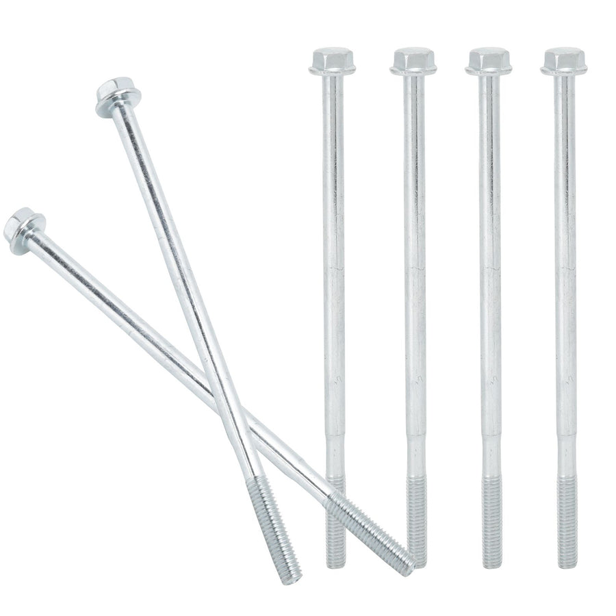 20Pcs Long Hex Bolt Flange Flat Head Screw Replacement M6x135 Generator Hardware Fittings