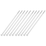 10Pcs Long Flange Bolt M8x235 Hex Head Flange Screw Gasoline Generator Replacement Parts - Rear View