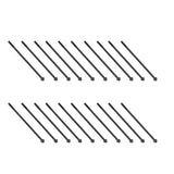 20PCS M6x175 Long Bolts Flange Bolts Threaded Bar Gasoline Diesel Generator Parts - Side View