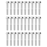 30Pcs M8x55 Screws Cylinder Bolt Accessory for 168F/170F 2kw‑3kw Gasoline Generator