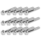 30Pcs M8x55 Screws Cylinder Bolt Accessory for 168F/170F 2kw‑3kw Gasoline Generator - Rear View