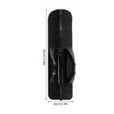Kids Balanced Scooter Skis Stand Parking Rack Snowboard Equipment for Winter Skiing Black - Extra Image