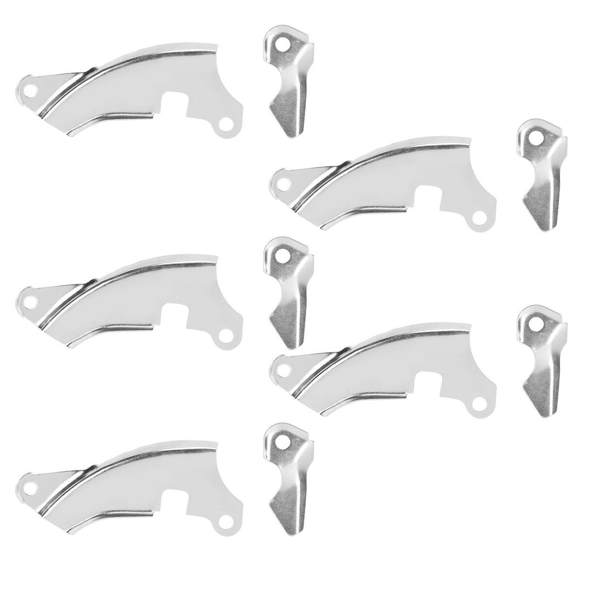 5Set Starter Side Plate Replacement Fit for 168F GX160/170F 2‑3KW Gasoline Engine Generator Part