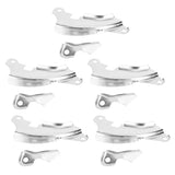 5Set Starter Side Plate Replacement Fit for 168F GX160/170F 2‑3KW Gasoline Engine Generator Part - Side View