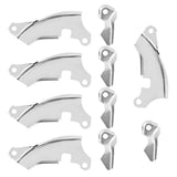 5Set Starter Side Plate Replacement Fit for 168F GX160/170F 2‑3KW Gasoline Engine Generator Part - Rear View
