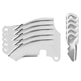 5Set Starter Side Plate Replacement Fit for 168F GX160/170F 2‑3KW Gasoline Engine Generator Part - Low Angle