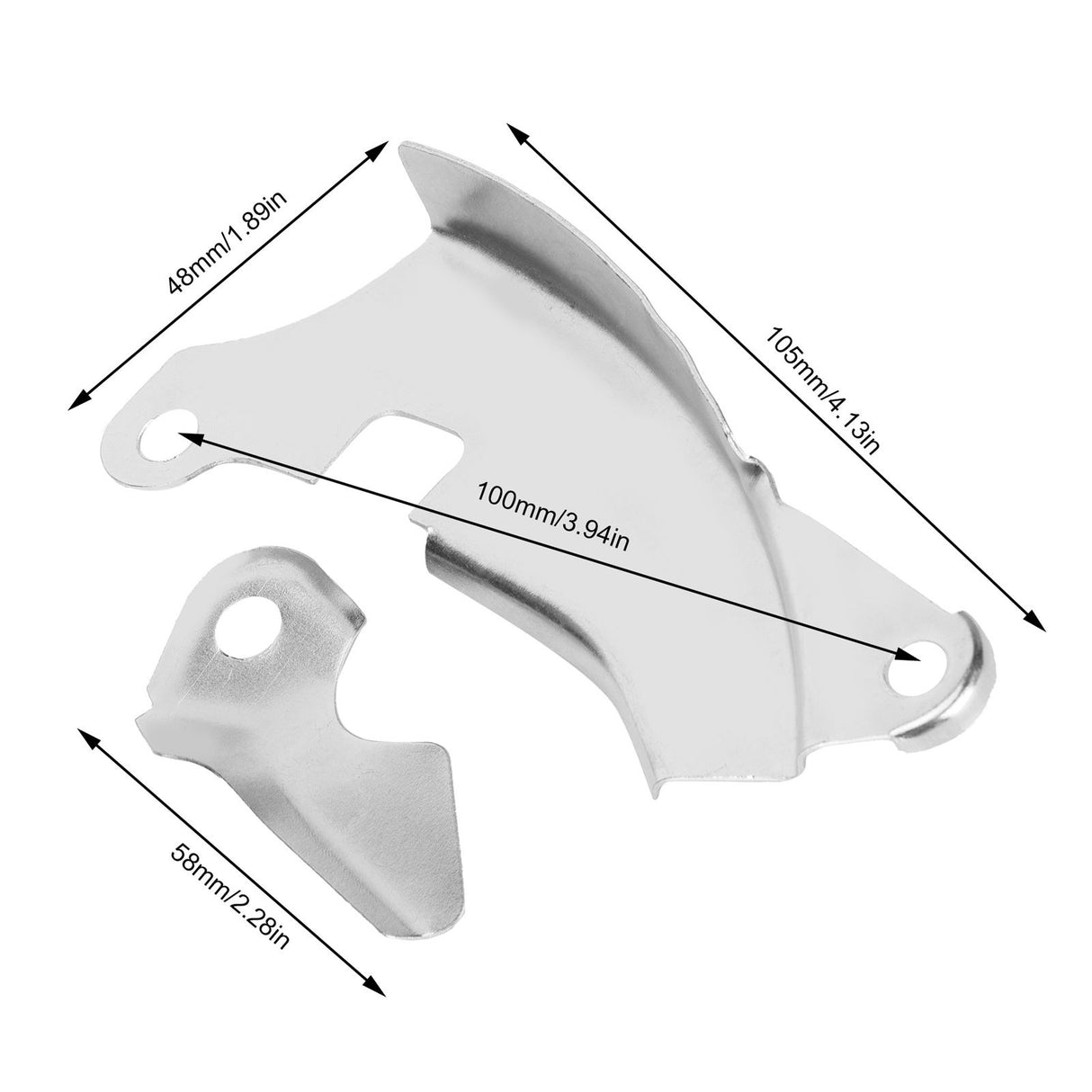 5Set Starter Side Plate Replacement Fit for 168F GX160/170F 2‑3KW Gasoline Engine Generator Part