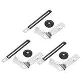 3Set Flywheel Side Cover Tension Disc Alarm Plug Kit for 188F/190F/192F Gasoline Generator - Front View