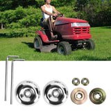 2Set Gear Case Thrust Plate Gasket Collar Nut Kit Lawn Mower Brush Cutter Accessory
