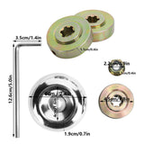 2Set Gear Case Thrust Plate Gasket Collar Nut Kit Lawn Mower Brush Cutter Accessory - Extra Image
