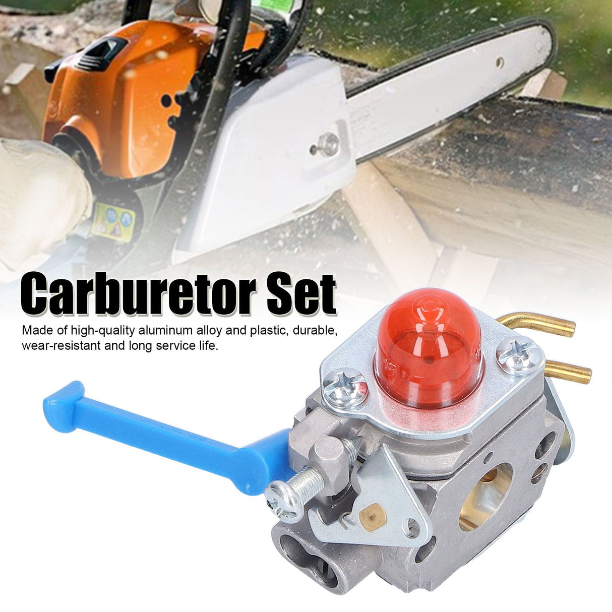 Carburetor Replacement Set for Husqvarna 128C 128L 128LD 128R 128RJ 128CD 128LDX HZPJ