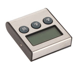 Digital Cooking Thermometer Timer LCD Display ℃/℉ W/Probe for Barbecue Meat BBQ Food - Side View