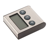 Digital Cooking Thermometer Timer LCD Display ℃/℉ W/Probe for Barbecue Meat BBQ Food