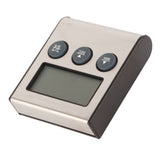 Digital Cooking Thermometer Timer LCD Display ℃/℉ W/Probe for Barbecue Meat BBQ Food