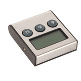Digital Cooking Thermometer Timer LCD Display ℃/℉ W/Probe for Barbecue Meat BBQ Food - Extra Image