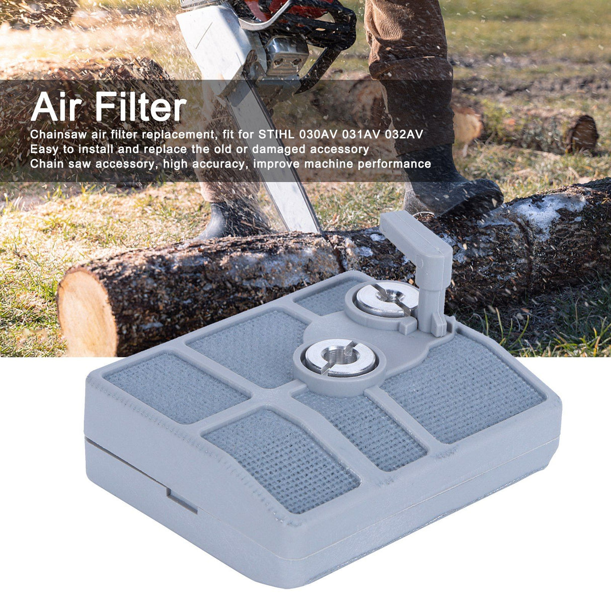 Air Filter Replacement Garden Chainsaw Accessory Fit for STIHL 030AV 031AV 032AV