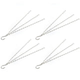 4Pcs Hanging Chain with Hooks 304 Stainless Steel Garden Flower Pot Plant Hangers Replacement