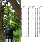 12pcs Plant Hanging Chains with Dual Hooks 58.5cm/23in with Bearing 3000g/6.6lbs for Garden Flower Suspension - Extra Image