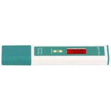 PH Meter Digital PH Tester Pen with Test Strip Function Thermometer for Drinking Pool Water - Side View