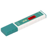 PH Meter Digital PH Tester Pen with Test Strip Function Thermometer for Drinking Pool Water - Top-Down View