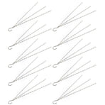 10Pcs Hanging Chain with Hooks Single 8-Strand Iron Garden Flower Pot Plant Hangers Replacement