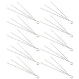 10Pcs Hanging Chain with Hooks Single 8-Strand Iron Garden Flower Pot Plant Hangers Replacement - Close-Up Angle