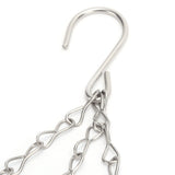 10Pcs Hanging Chain with Hooks Single 8-Strand Iron Garden Flower Pot Plant Hangers Replacement
