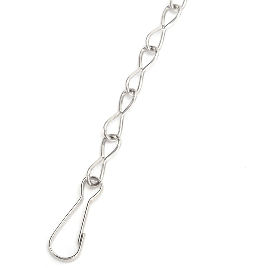 10Pcs Hanging Chain with Hooks Single 8-Strand Iron Garden Flower Pot Plant Hangers Replacement