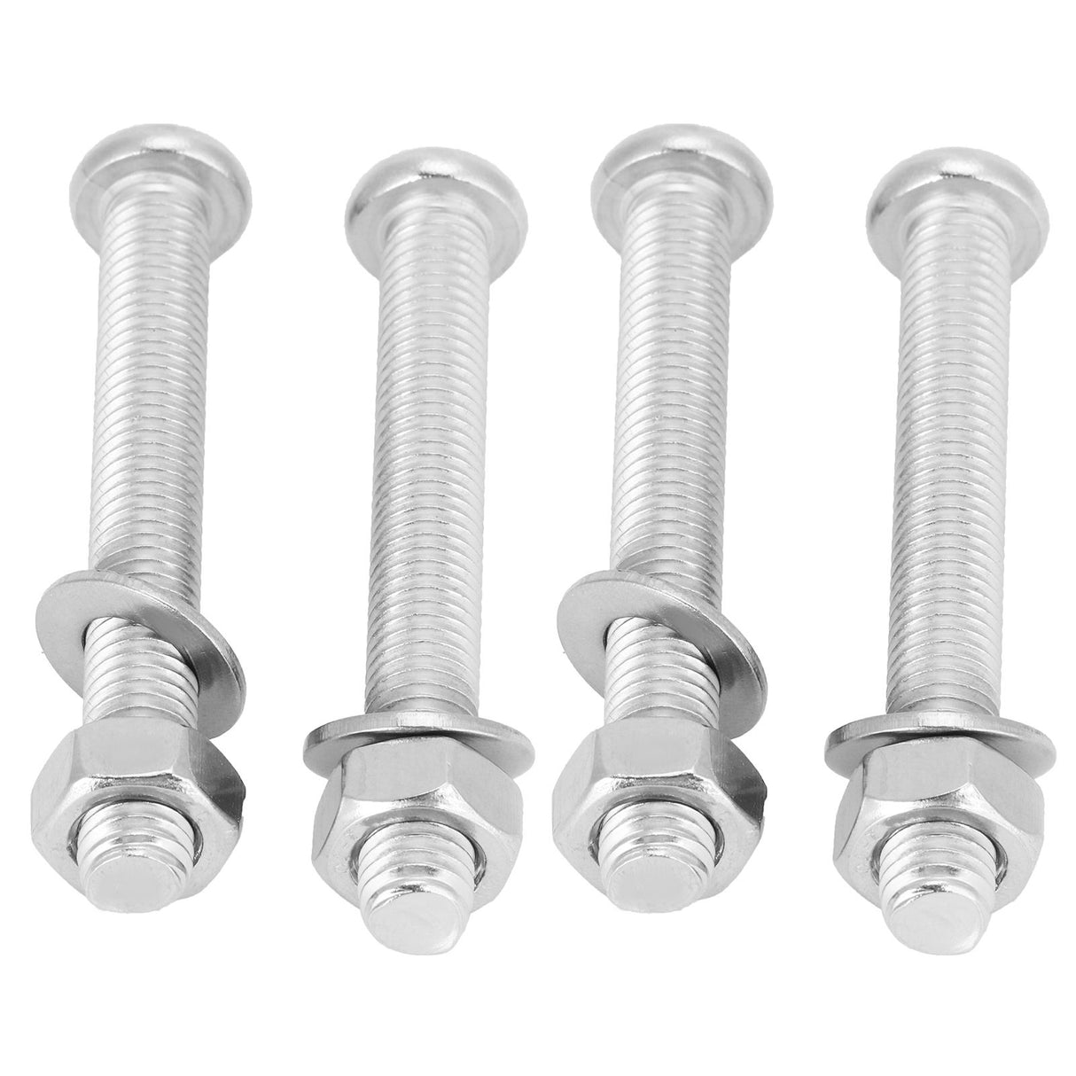 4 Sets Swimming Pool Step Fastener Bolts Nut Underwater Ladder Replacement Parts 7mm