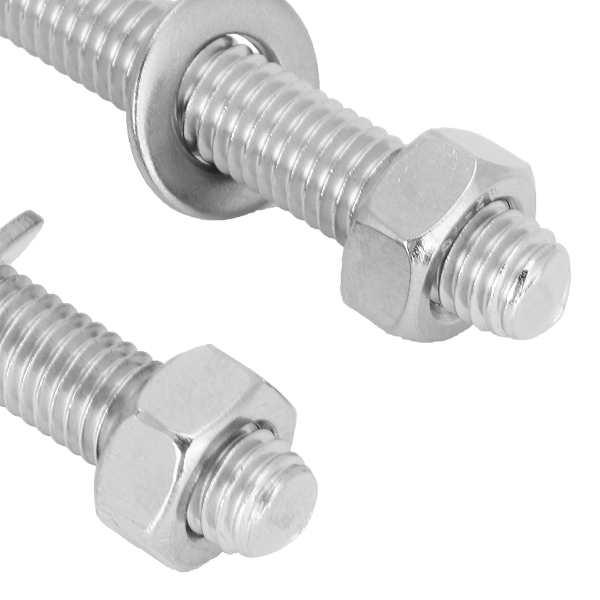 4 Sets Swimming Pool Step Fastener Bolts Nut Underwater Ladder Replacement Parts 7mm