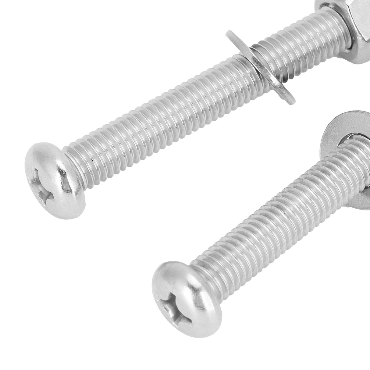 4 Sets Swimming Pool Step Fastener Bolts Nut Underwater Ladder Replacement Parts 7mm