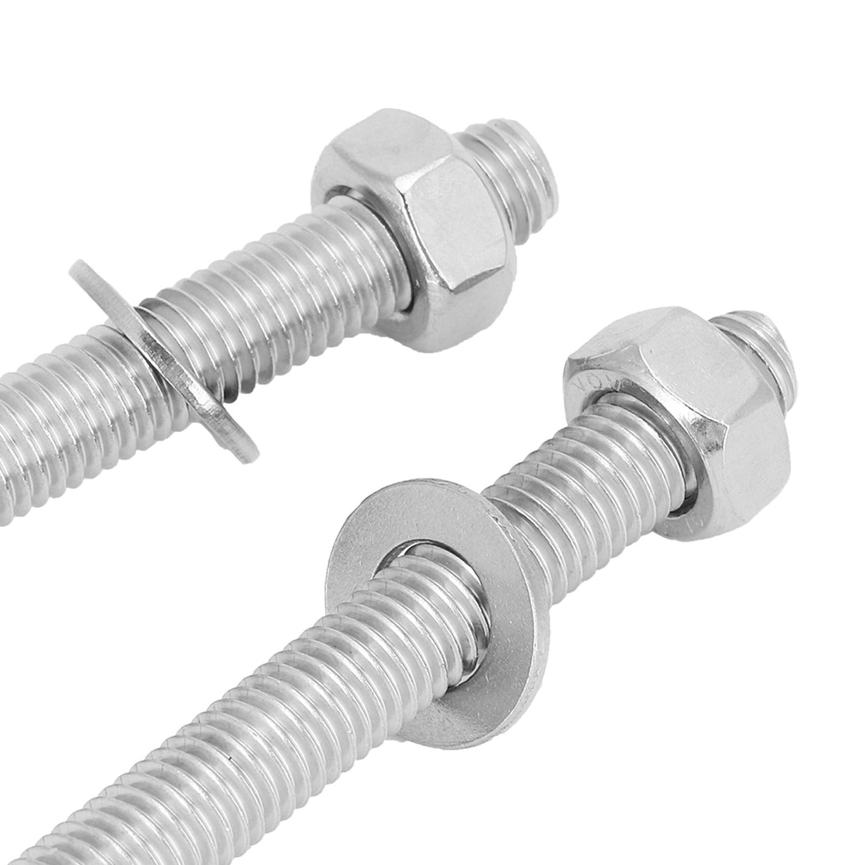 4 Sets Swimming Pool Step Fastener Bolts Nut Underwater Ladder Replacement Parts 7mm